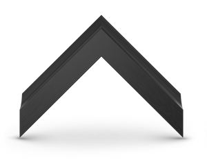 Anodized Black - Alloy Scoop Samsung Frame Bezel