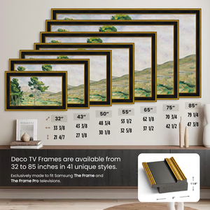 Antique Gold & Black Deco Frame (2017-2020)