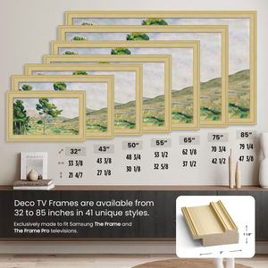 Antique White Deco Frame (2017-2020)