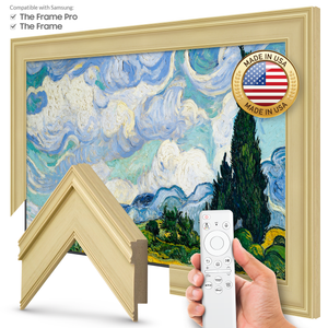 Antique White Deco Frame