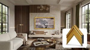 Antique Gold Deco Frame