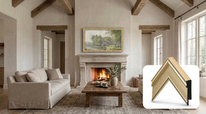 Champagne Deco Frame