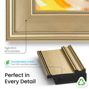 Champagne Deco Frame