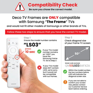 Pale Gold - Alloy Prismatic Samsung Frame Bezel