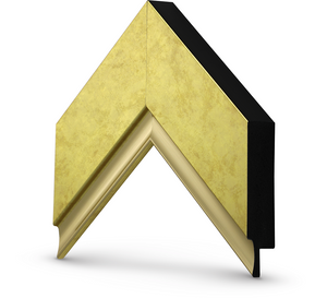 Deco TV Frames Samsung the Frame TV Contemporary Gold