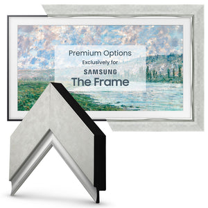 Deco TV Frames Samsung the Frame TV Contemporary Silver