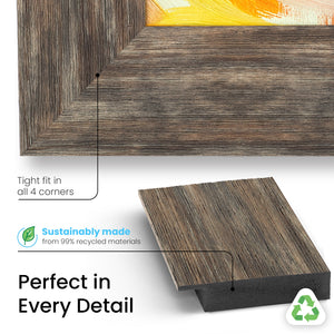 Distressed Barnwood Deco Frame
