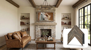 Distressed Barnwood Deco Frame