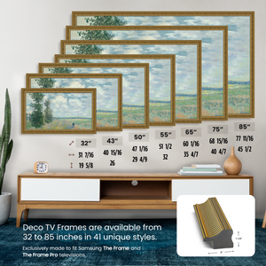 Empire Gold Deco Slim Frame