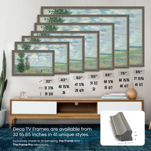 Empire Silver Deco Slim Frame