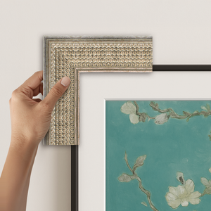 Gatsby Silver Deco Frame