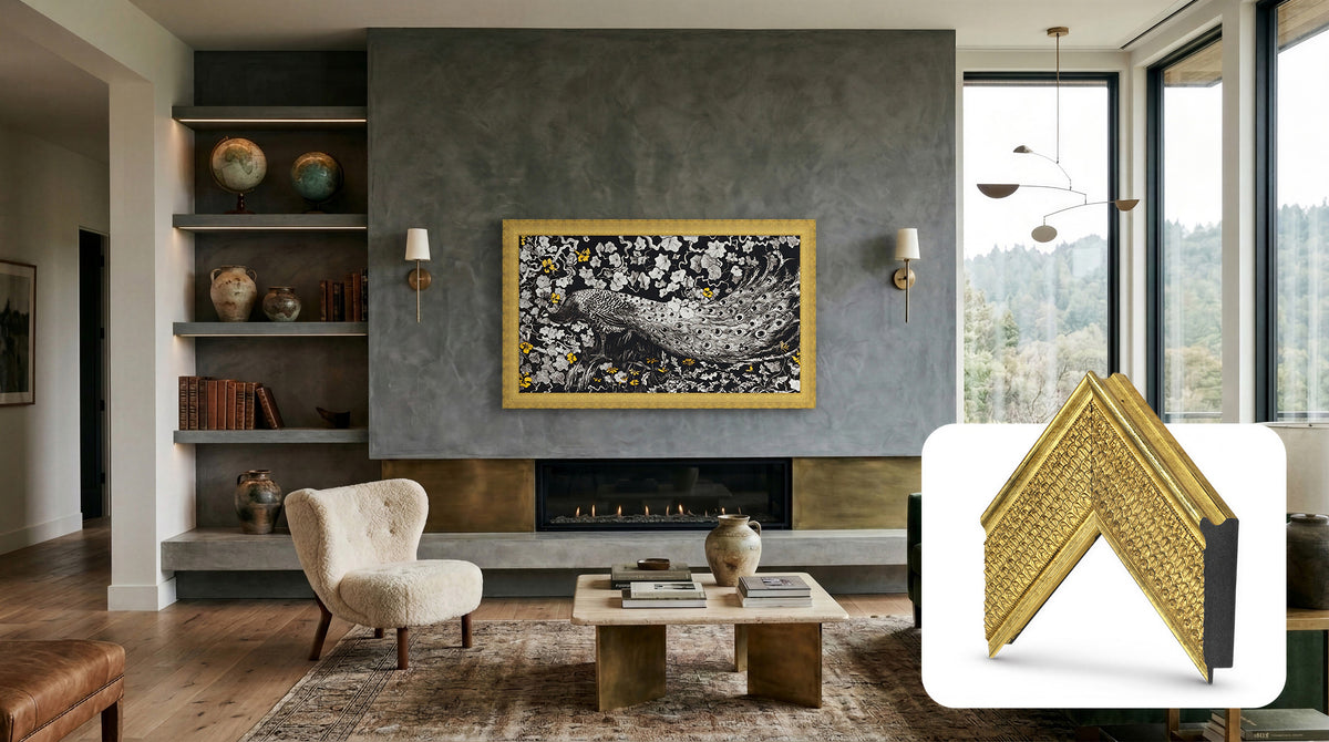 Gatsby Gold Deco Frame