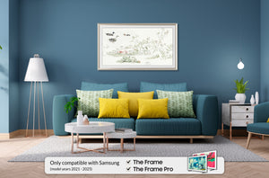 German Silver - Alloy Prismatic Samsung Frame Bezel