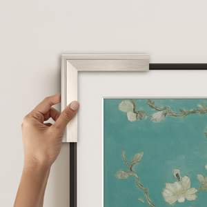 German Silver - Alloy Scoop Samsung Frame Bezel