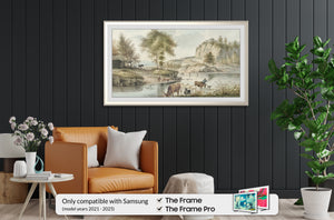 German Silver - Alloy Scoop Samsung Frame Bezel