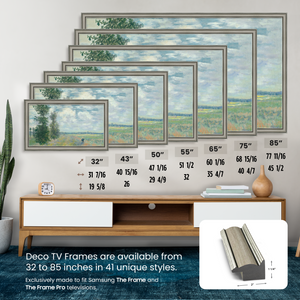 Industrial Nickel Deco Slim Frame