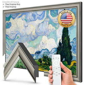 Industrial Nickel Deco Slim Frame