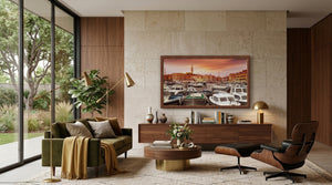Industrial Copper Deco Slim Frame