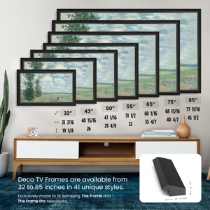 Modern Tuxedo Black Deco Slim Frame