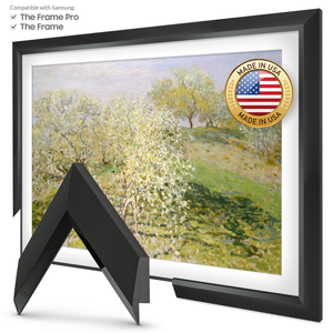 Modern Tuxedo Black Deco Slim Frame