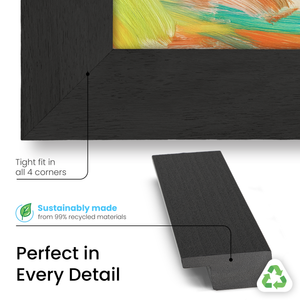 Museum Espresso Deco Slim Frame