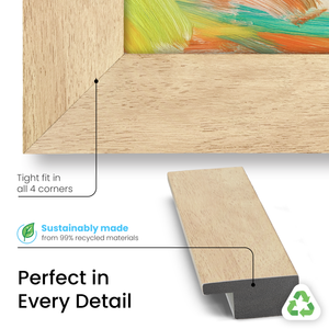 Museum Maple Deco Slim Frame