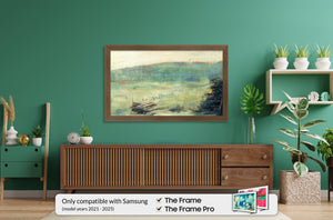 Museum Walnut Deco Slim Frame