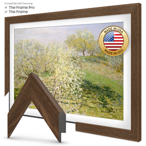 Museum Walnut Deco Slim Frame