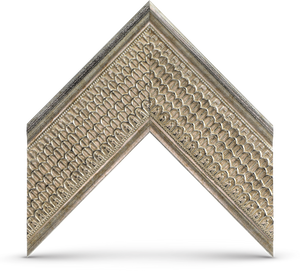 Gatsby Silver Deco Frame