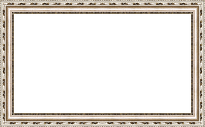 Deco TV Frames Samsung the Frame TV Ornate Silver