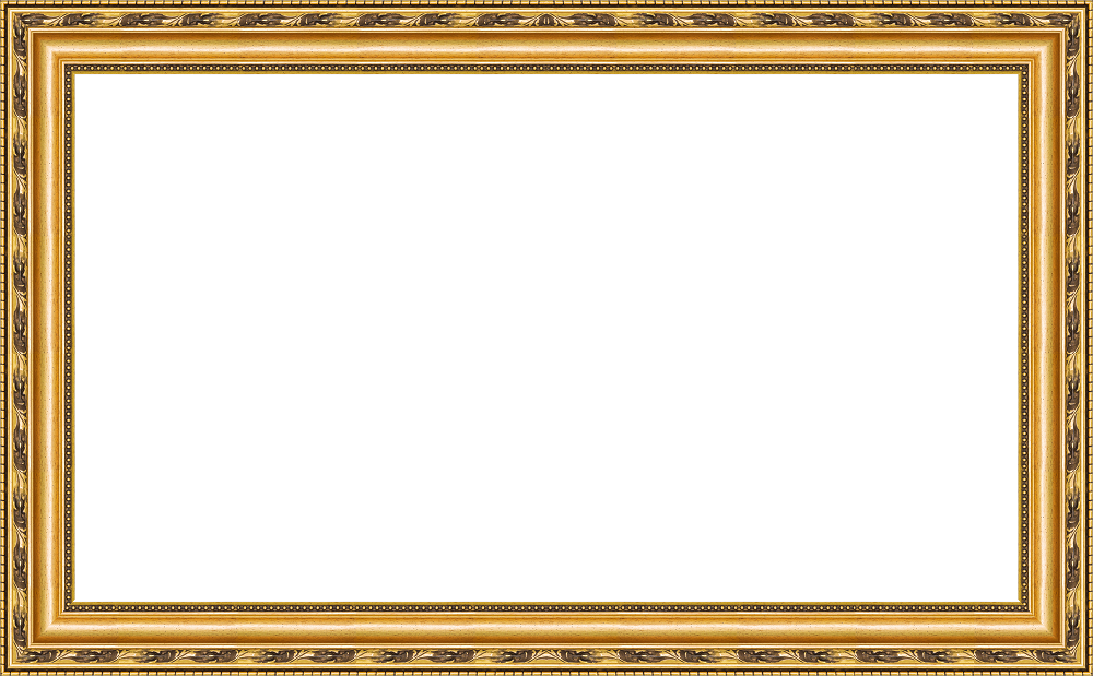 Deco TV Frames Samsung the Frame TV Ornate Gold