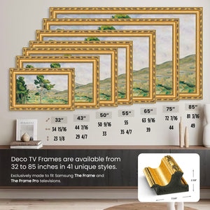 Ornate Gold Deco Frame