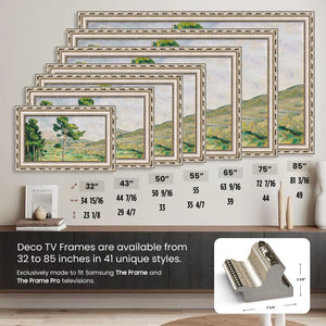 Ornate Silver Deco Frame