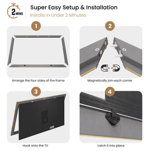 Distressed Barnwood Deco Frame
