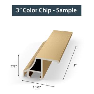 SAMPLE - Pale Gold Alloy - Profile: Scoop