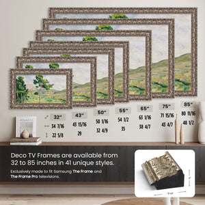 Tuscan Silver Deco Frame