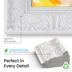 Tuscan Gloss White Deco Frame