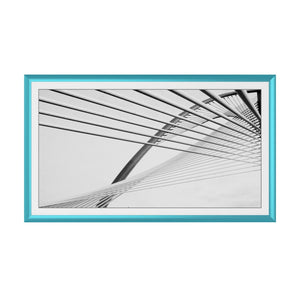 Caribbean Turquoise - Alloy Prismatic Samsung Frame Bezel