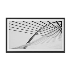 Anodized Black - Alloy Prismatic Samsung Frame Bezel