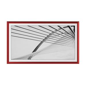 Candy Apple Red - Alloy Prismatic Samsung Frame Bezel