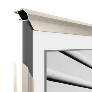 German Silver - Alloy Prismatic Samsung Frame Bezel