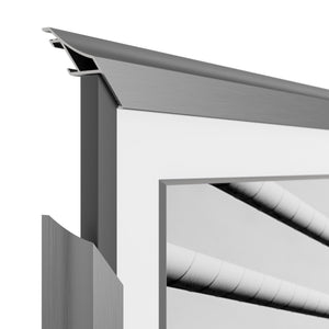 Graphite - Alloy Scoop Samsung Frame Bezel