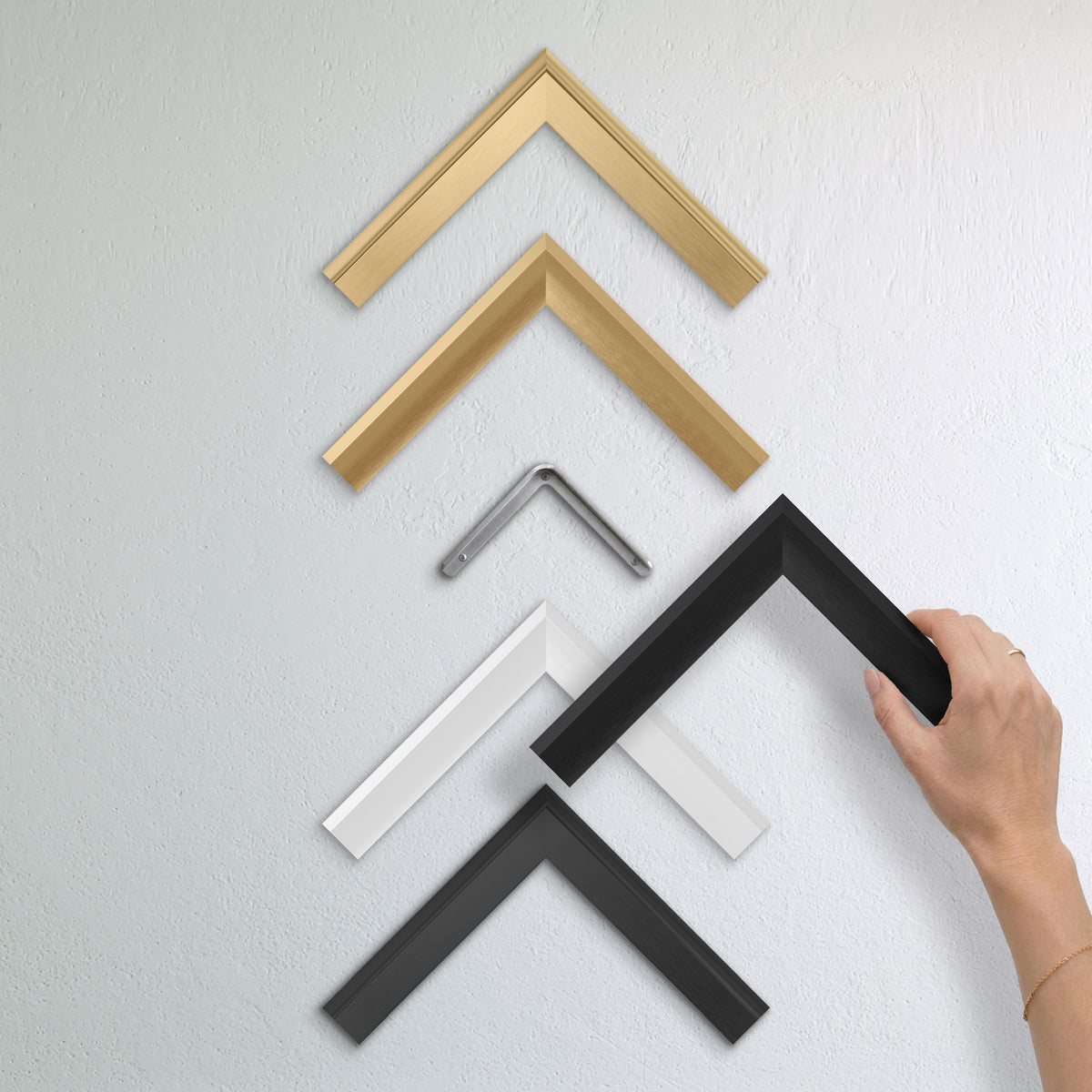 Dealer Samples Wall Display - Alloy Top 5