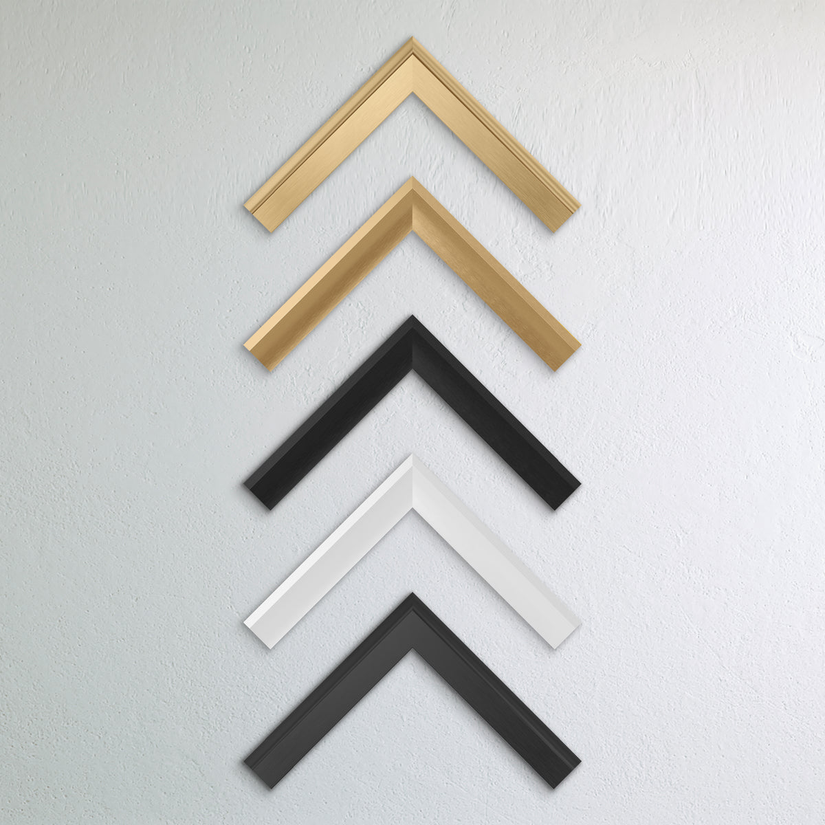 Dealer Samples Wall Display - Alloy Top 5