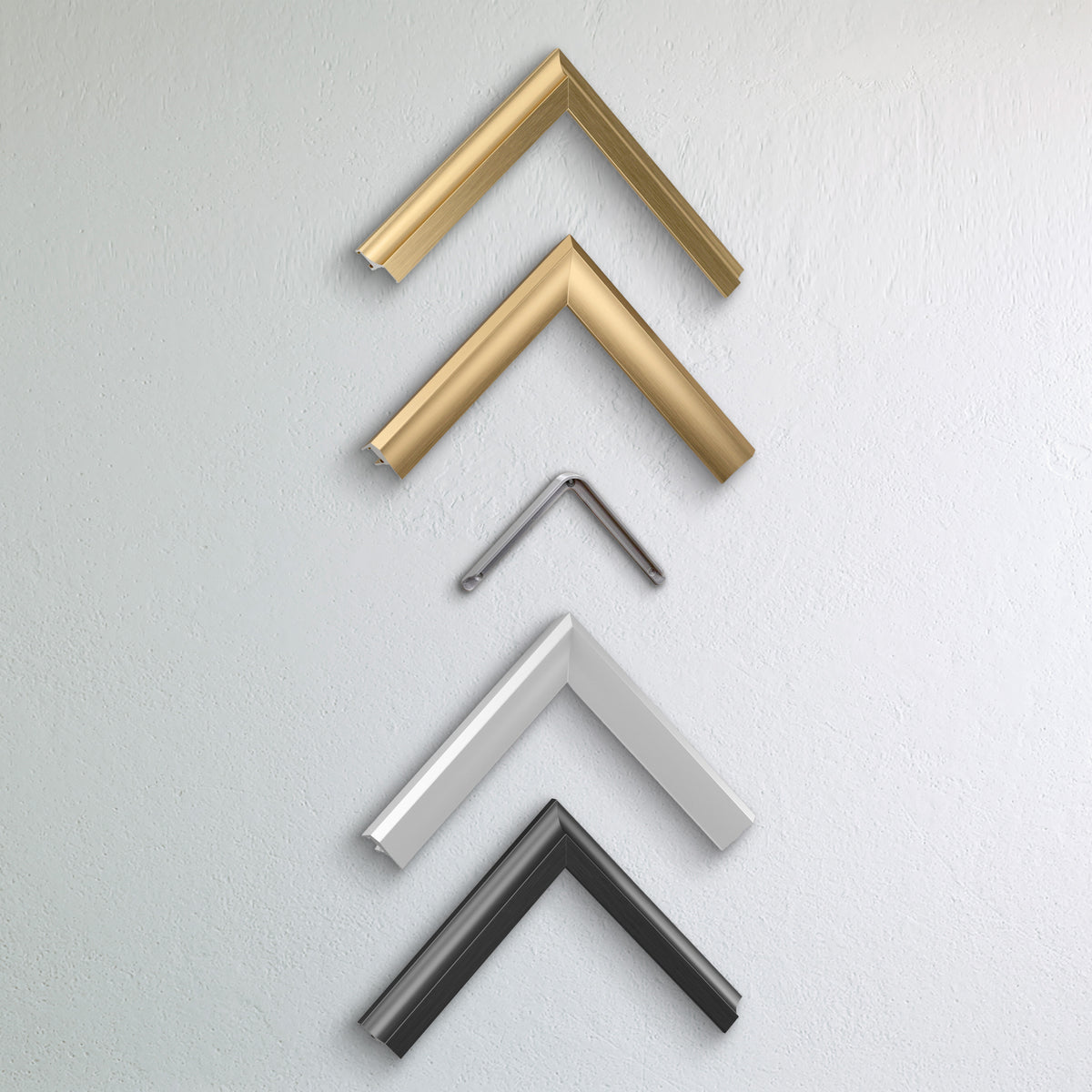 Dealer Samples Wall Display - Alloy Top 5