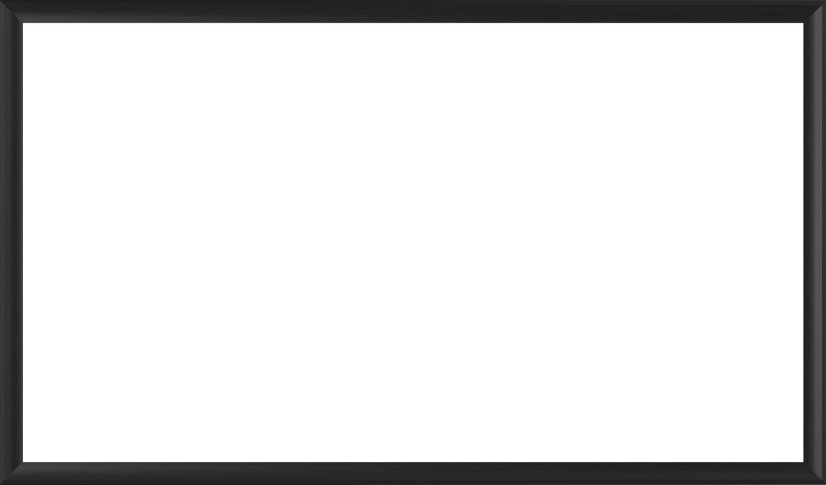 Anodized Black - Alloy Prismatic Samsung Frame Bezel