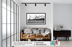 Anodized Black - Alloy Prismatic Samsung Frame Bezel