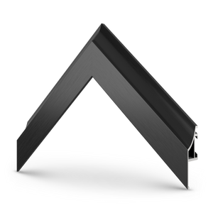 Anodized Black - Alloy Scoop Samsung Frame Bezel