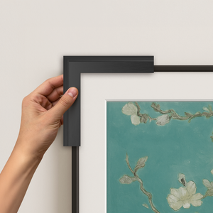 Anodized Black - Alloy Scoop Samsung Frame Bezel