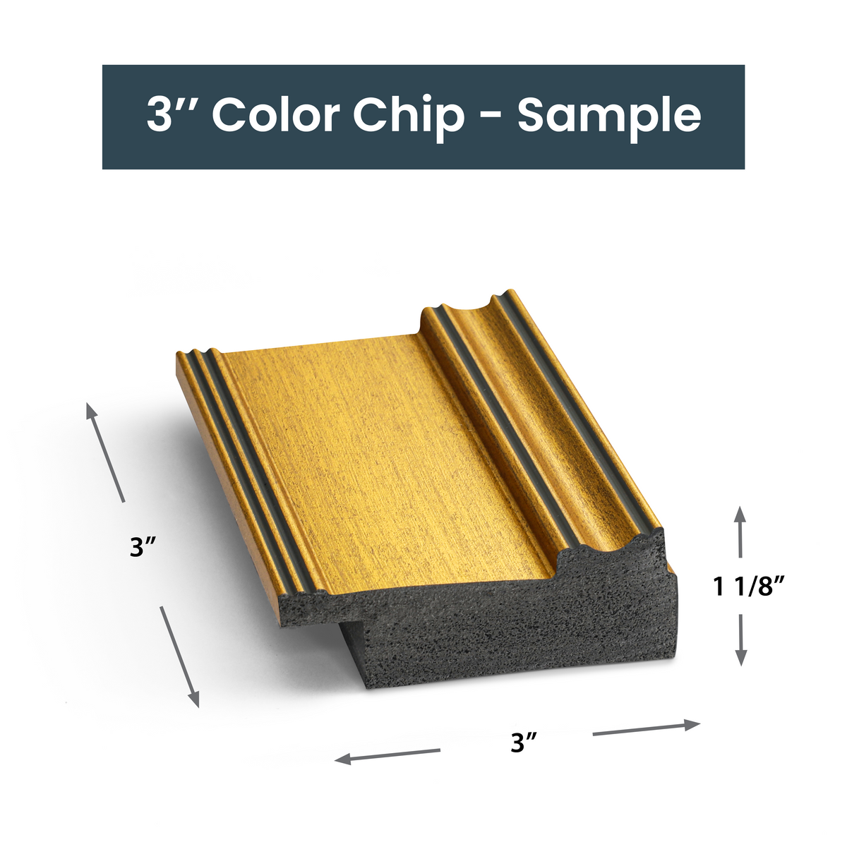 Antique Gold Deco Sample